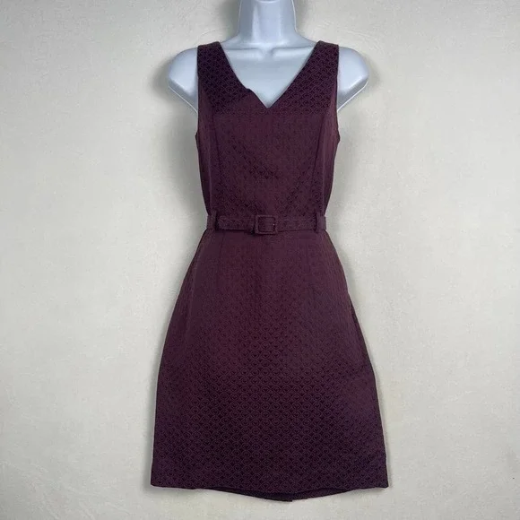 cotton brown dress Brown Cotton Bubble Sleeve Midi Dress X-Large